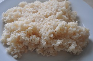 Cooked sushi rice - ready to use 