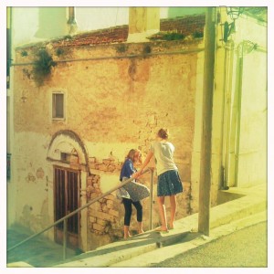 Girls in Puglia