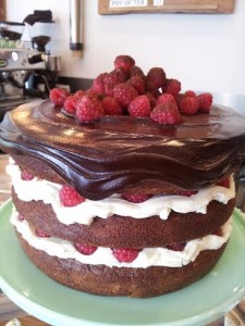 Naughty raspberry cream